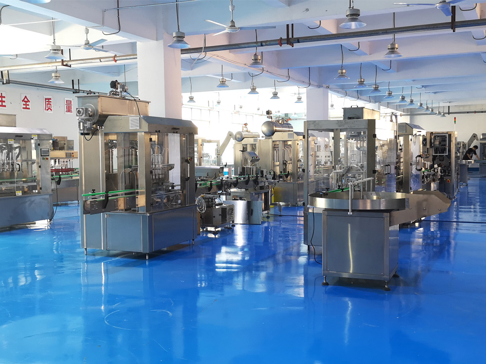 全自動(dòng)液體、膏體灌裝生產(chǎn)線(xiàn)裝配成