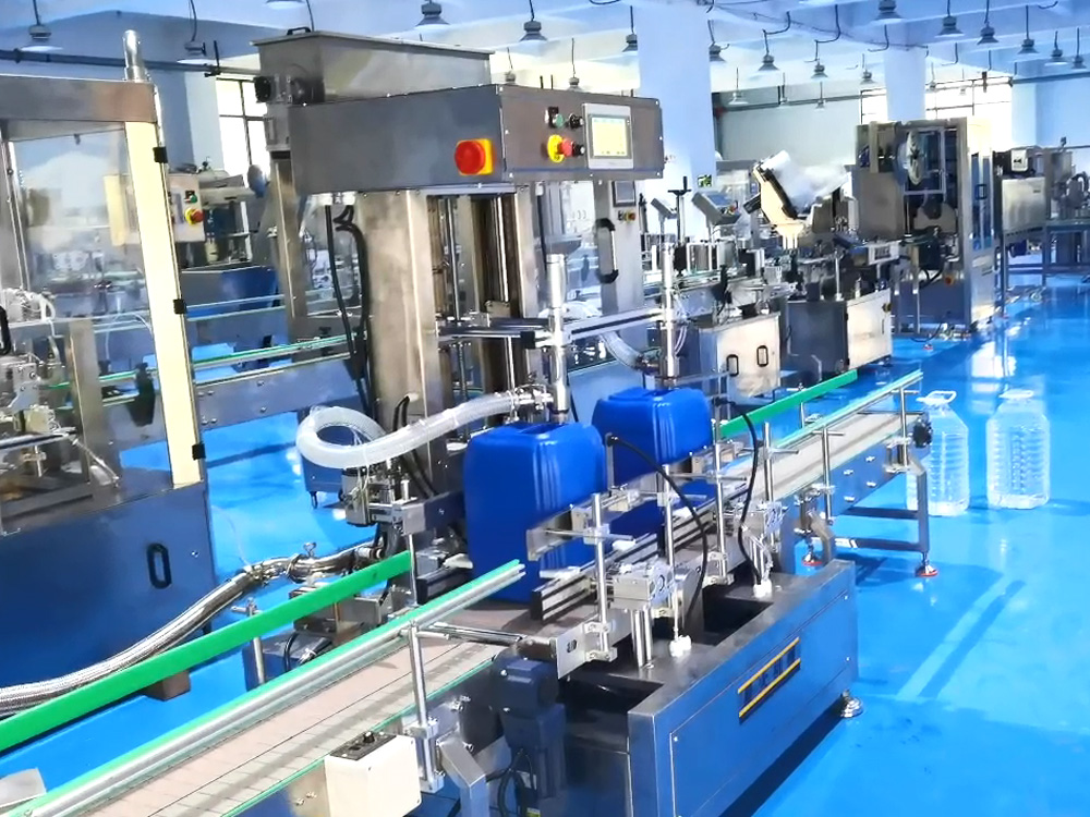 工業(yè)研磨液灌裝機  全自動研磨拋光液