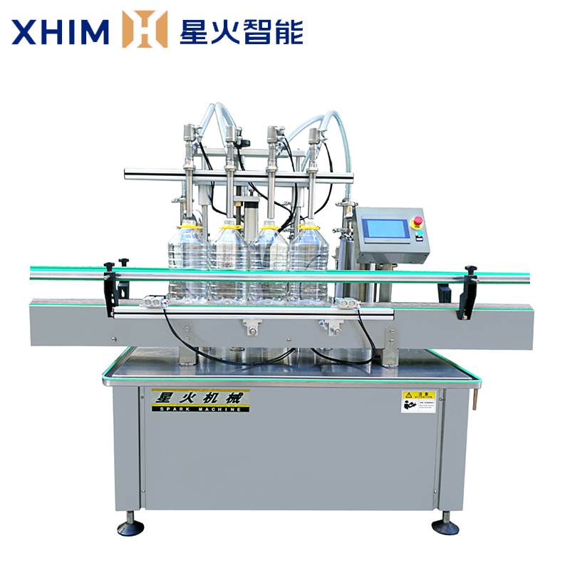 食用油自動(dòng)化灌裝機(jī)-智能液體灌裝